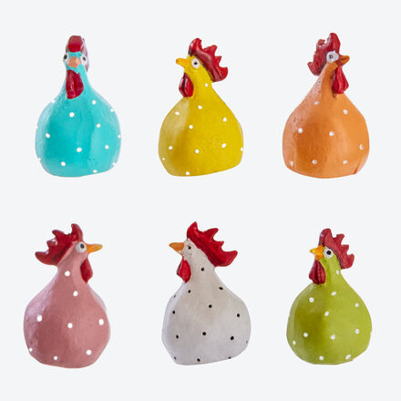 Image du produit pour 'Adorables suspensions en forme de poules pour une d�coration de P�ques pleine de charme'