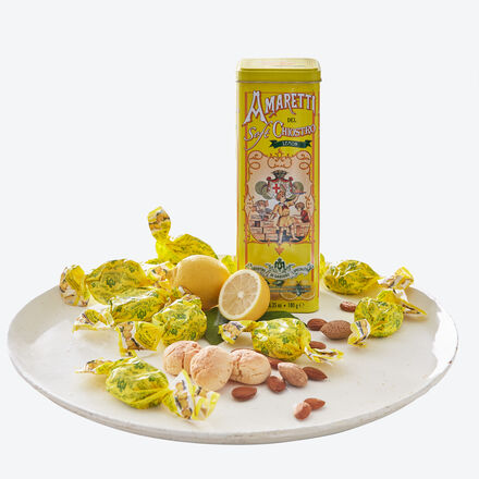 Image du produit pour 'Amaretti di Saronno au citron : parfum, moelleux, une spcialit traditionnelle de la ptisserie italienne'