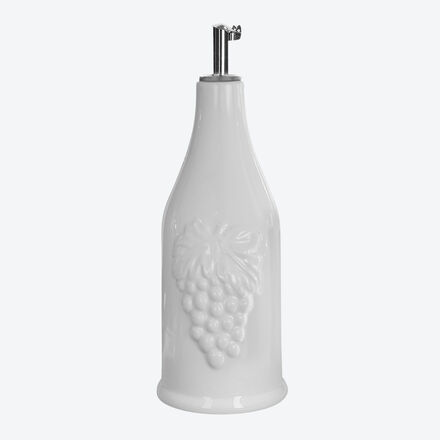 Image du produit pour 'Assaisonnez avec lgance : jolie bouteille en porcelaine pour vinaigre balsamique'