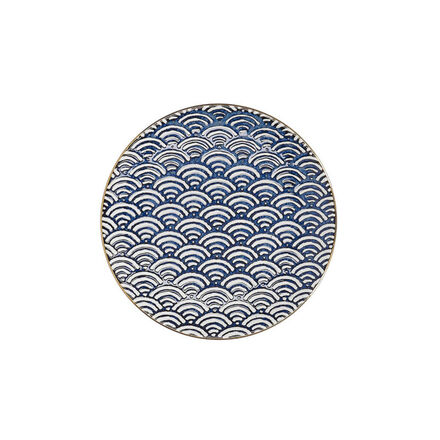 Image du produit pour 'Assiettes  dessert - Motif traditionnel japonais Seigaiha'