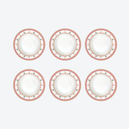 Image du produit pour 'Assiettes creuses Casse-noisette en porcelaine'