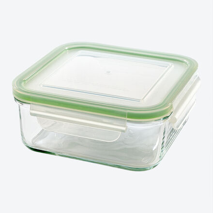Image du produit pour 'Bote de conservation  en verre, carr, 900  ml'