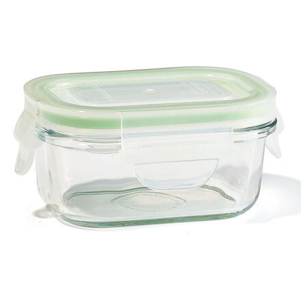 Image du produit pour 'Bote de conservation  en verre, rectangulaire, 150 ml'