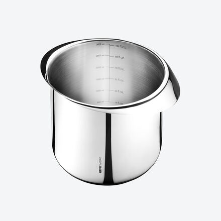 Image du produit pour 'Bol m�langeur en acier inoxydable - fond antid�rapant en silicone, 2 tailles'