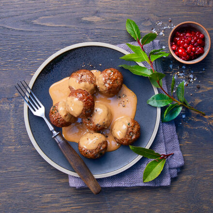 Image du produit pour 'Boulettes de viande  la sudoise, sauce  la crme – 720 g'
