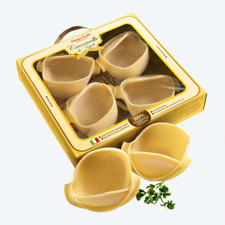 Image du produit pour 'Caccavella nature : des grandes coquilles napolitaines pour des farces raffines'