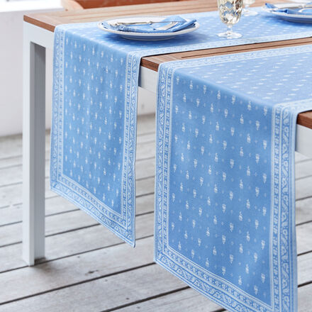 Image du produit pour 'Chemin de table - linge de table provenal avec protection antitaches : tiss jacquard haut de gamme'