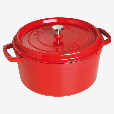 Image du produit pour 'Cocotte Staub ronde en fonte - Tradition franaise'