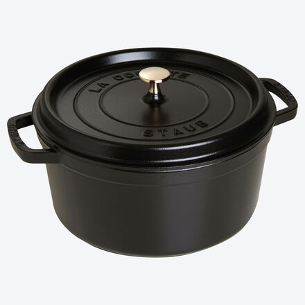 Image du produit pour 'Cocotte Staub ronde en fonte - Tradition franaise'