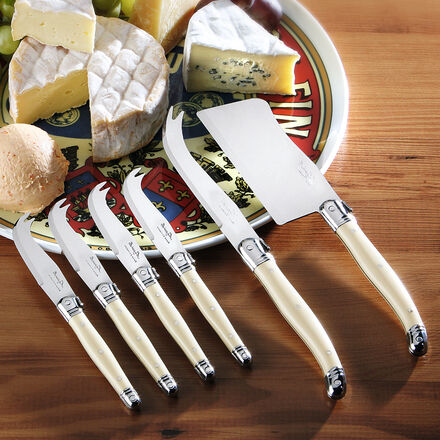Image du produit pour 'Coffret de couteaux  fromage Laguiole au design raffin'