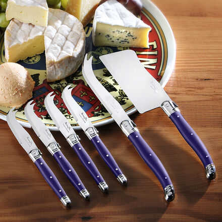 Image du produit pour 'Coffret de couteaux  fromage Laguiole au design raffin'
