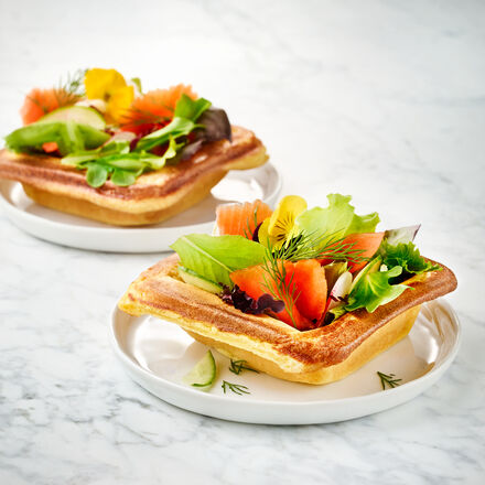 Image du produit pour 'Coupelles en gaufre au parmesan'