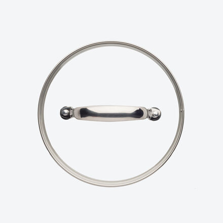 Image du produit pour 'Couvercle en verre dur 24 cm pour poles professionnelles Hagen Grote en aluminium anodis'