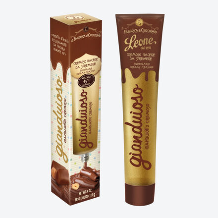 Image du produit pour 'Crme Gianduja au chocolat avec 45 % de noisettes du Pimont - 115 g'