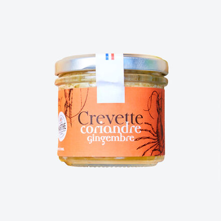 Image du produit pour 'Crme franaise artisanale de crevettes & coriandre – fabrication traditionnelle'