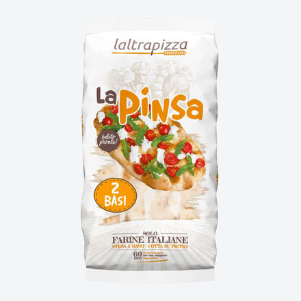Image du produit pour 'Cuire rapidement une pinsa lgre et croustillante et la garnir  votre got -2 x 250 g'