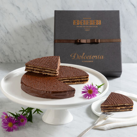 Image du produit pour 'Dolcetorta : un croustillant gteau de gaufrettes italien au chocolat noir'