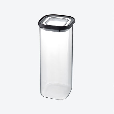 Image du produit pour 'lgants bocaux de conservation en verre 0,4 l  avec couvercle transparent : stocker srement et de faon compacte'