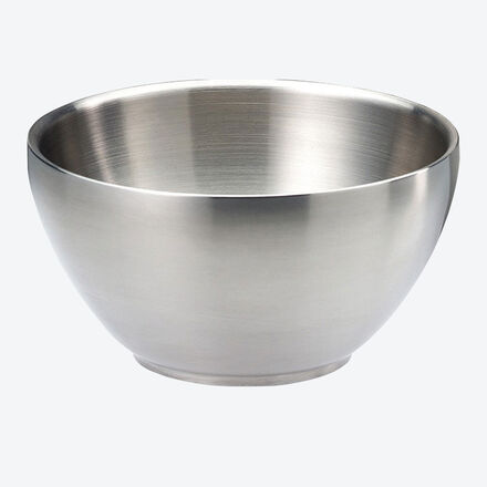 Image du produit pour 'lgants saladiers isothermes en acier inoxydable double paroi pour les plats froids ou chauds'