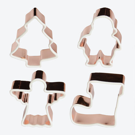 Image du produit pour 'Emporte-pices aux motifs de Nol, couleur cuivre avec bord en silicone pour protger vos mains'
