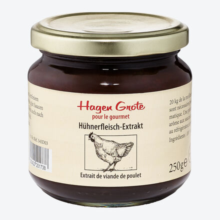 Image du produit pour 'Extrait de viande de poulet hautement concentr : condens d'armes et de saveurs'