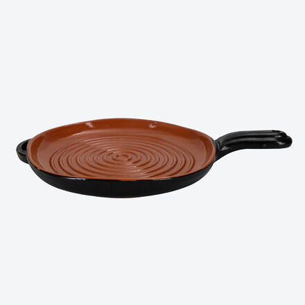 Image du produit pour 'Grande pole  gril et  four : rsiste  la chaleur jusqu' 930 C,  en terre cuite'