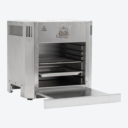 Image du produit pour 'Gril  steaks lectrique : griller des steaks  800C en qualit professionnelle'