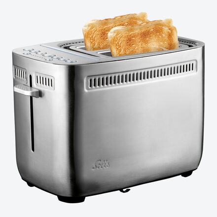 Image du produit pour 'Grille-pain en acier inoxydable pour des toasts, sandwiches et bagels parfaits'