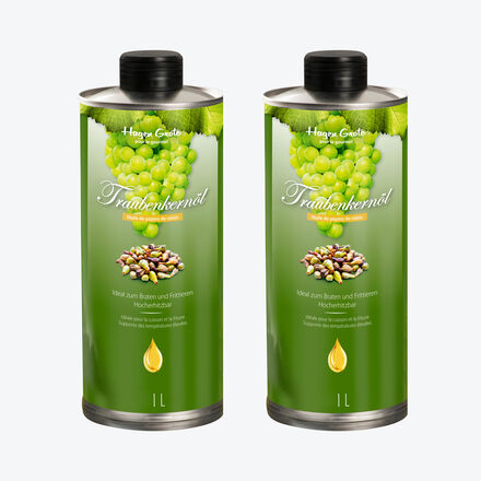Image du produit pour 'Huile de ppins de raisin raffine, idale pour la friture ou l'assaisonnement'