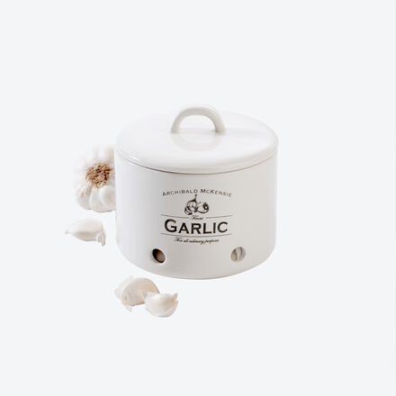 Image du produit pour 'Le pot de conservation traditionnel style cottage anglais conserve l'ail frais plus longtemps'