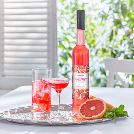 Image du produit pour 'L't dans votre verre : la liqueur fruite de pamplemousse rose'