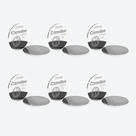 Image du produit pour 'Lot de 5 piles lithium  CR2025'