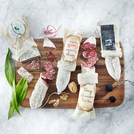 Image du produit pour 'Lot de 5 saucissons schs  l'air, env. 1 130 g, produits de France'