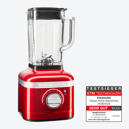 Image du produit pour 'Mixeur-blender KitchenAid Artisan : rduit en pure fine, plus besoin de tamiser'