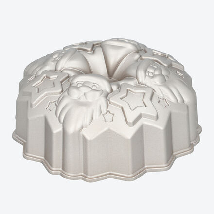 Image du produit pour 'Moule en aluminium moul Pre Nol -  24,5 cm, hauteur 9,5 cm'