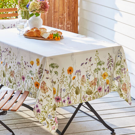 Image du produit pour 'Nappe � Fleurs de printemps � - bienvenue � la nouvelle saison'