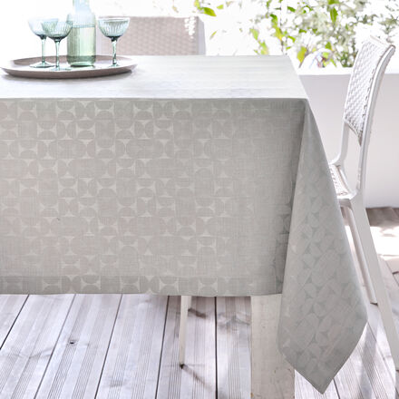 Image du produit pour 'Nappe Jacquard avec protection antitaches - 150 x 250 cm'