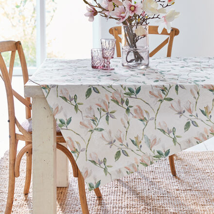 Image du produit pour 'Nappe romantique au motif dtaill de magnolias'