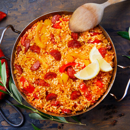 Image du produit pour 'Paella au chorizo  Arroz con chorizo '