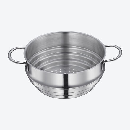 Image du produit pour 'Panier vapeur en inox – pour casseroles  16-20 cm'