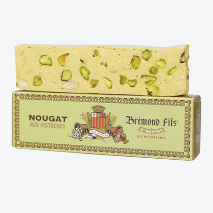 Image du produit pour 'Pistaches : spcialit de nougat provenal fabrique  la main'