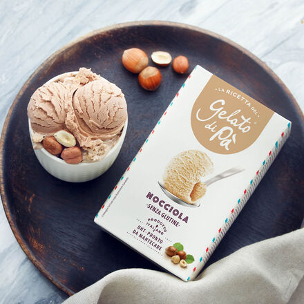 Image du produit pour 'Prparations pour glace  la noisette : l'art du gelato  porte de main'