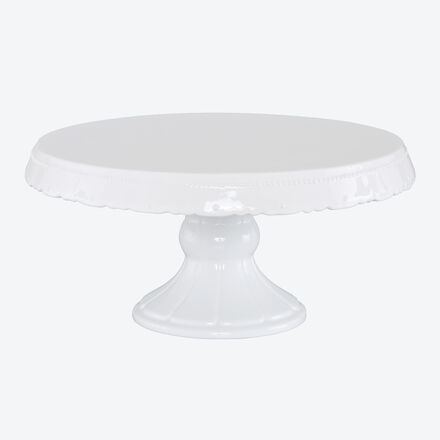 Image du produit pour 'Prsentoir en cramique ( 23 cm) : mettez en scne vos chefs-d'ouvre ptissiers'