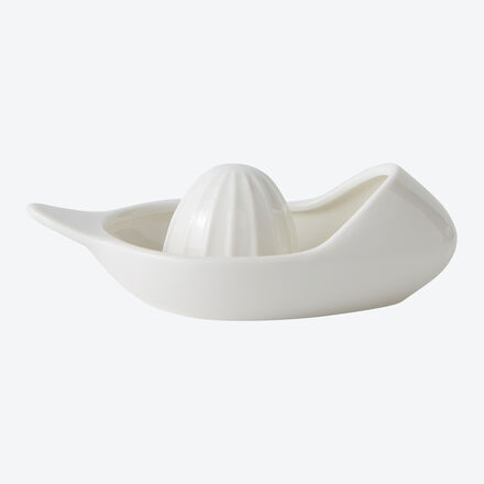 Image du produit pour 'Presse-citron en porcelaine, forme innovante pour un rendement en jus maximal'