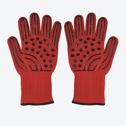 Image du produit pour 'Rsistent  la chaleur jusqu' 500 C : gants de protection lastiques avec profil antidrapant'