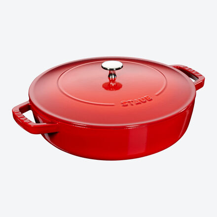 Image du produit pour 'Sauteuse Staub ronde en fonte  28 cm - Tradition franaise'
