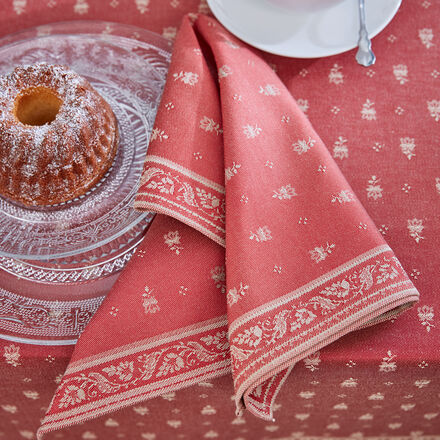 Image du produit pour 'Serviettes - Linge de table proven�al avec protection antitaches : tiss� jacquard haut de gamme'