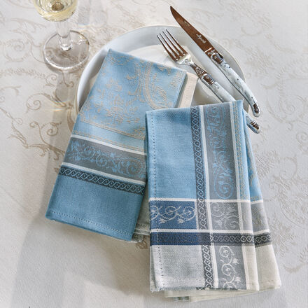 Image du produit pour 'Serviettes de table jacquard : luxe et lgance  la franaise'