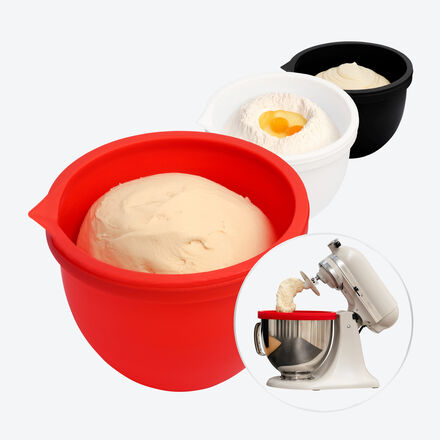 Image du produit pour 'Set de 3 inserts en silicone pour bol mlangeur KitchenAid'