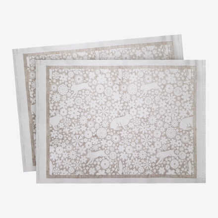 Image du produit pour 'Sets de table de P�ques su�doises au design nordique �pur� - 35/48 cm, lot de 2'